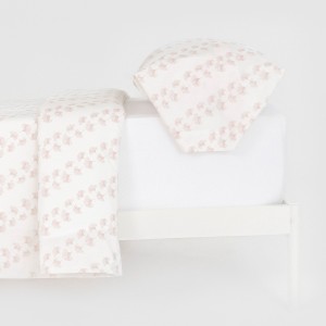 Funda nórdica algodón Pureza rosa keike