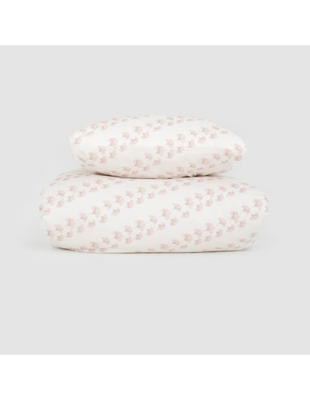Funda nórdica algodón Pureza rosa keike