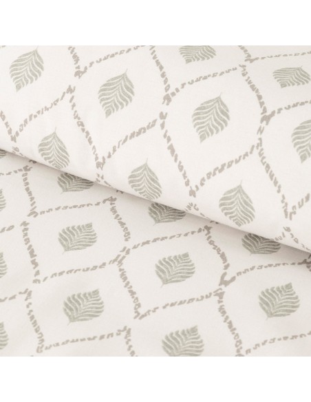 Funda nórdica algodón Charleston verde seco