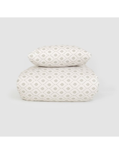 Funda nórdica algodón Charleston verde seco