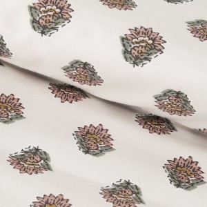 Funda nórdica algodón Elliane verde keike 2