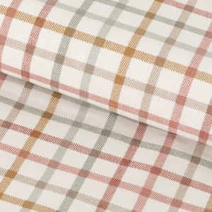 Funda nórdica algodón Cuadro Danke verde seco - caldera 2