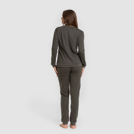 Pantalón largo basico deportivo mujer