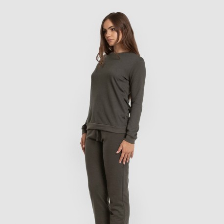 Sudadera basica deportiva mujer