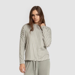 Pijama largo Secret mujer Raya Marsella verde caceria