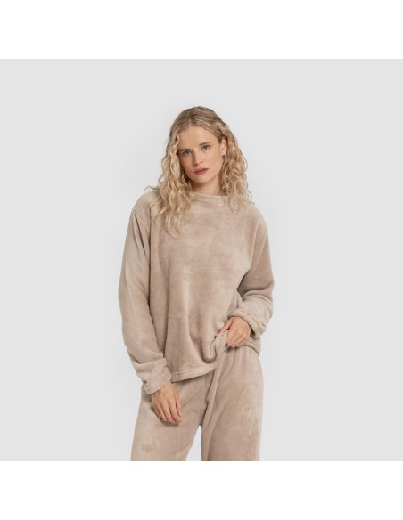 Pijama terciopelo liso