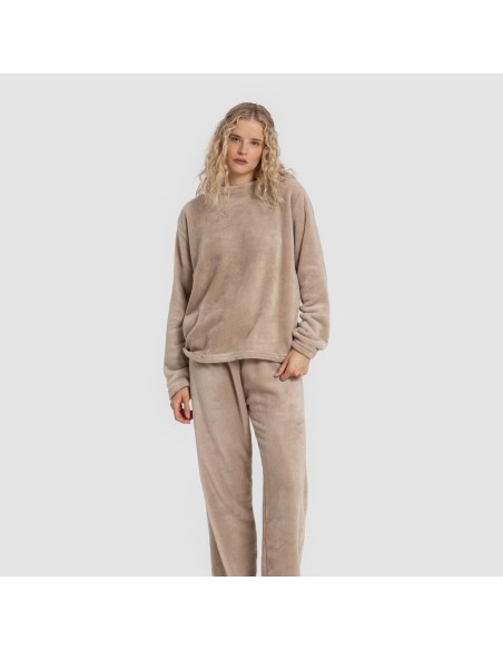 Pijama terciopelo liso