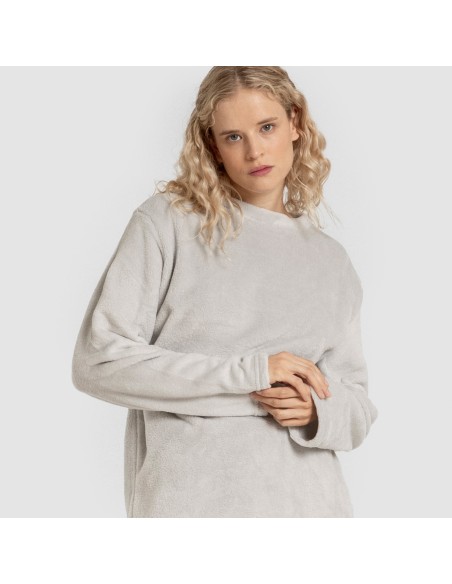 Pijama terciopelo liso