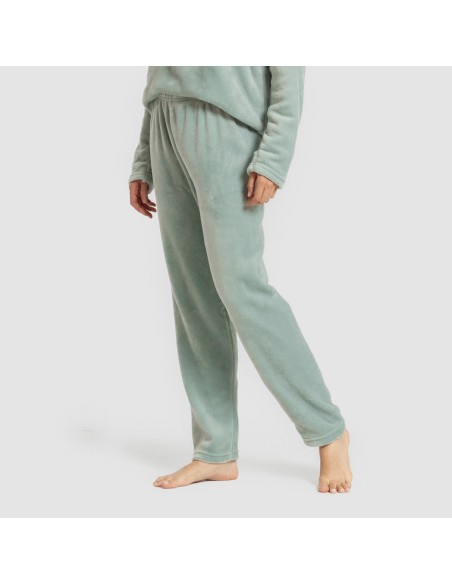 Pijama terciopelo liso