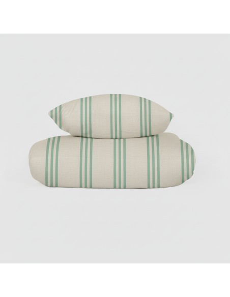Funda nórdica algodón Amunia verde keike