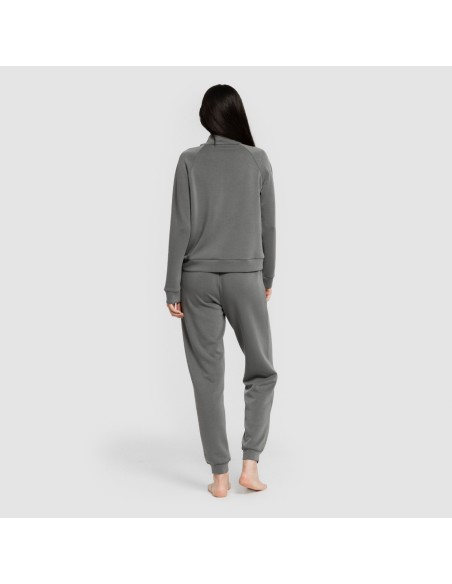 Pantalón jogger fluido mujer