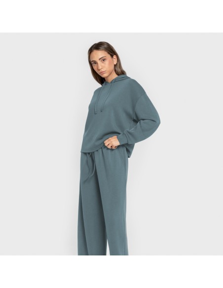 Pantalón largo fluido mujer