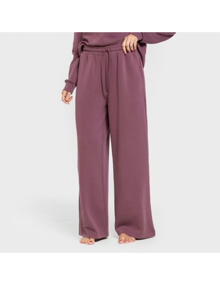 Pantalón largo fluido mujer