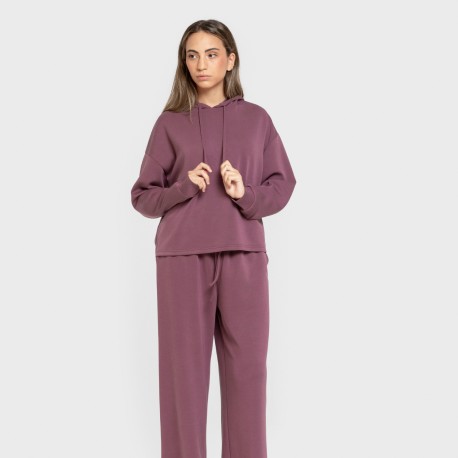 Pantalón largo fluido mujer