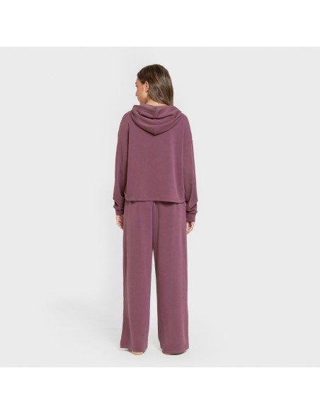 Pantalón largo fluido mujer