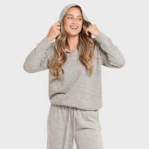 Sudadera capucha new angorina mujer