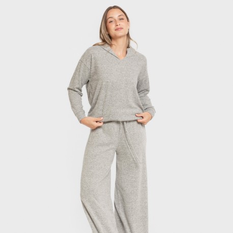 Sudadera capucha new angorina mujer