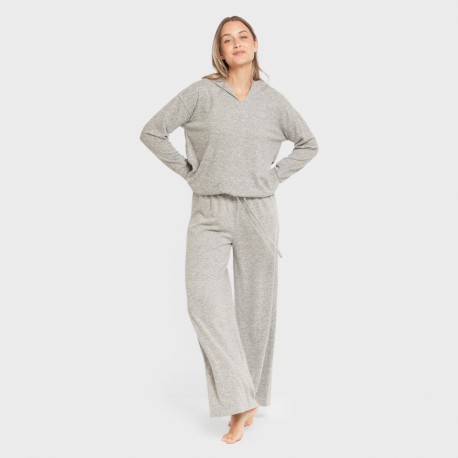 Sudadera capucha new angorina mujer