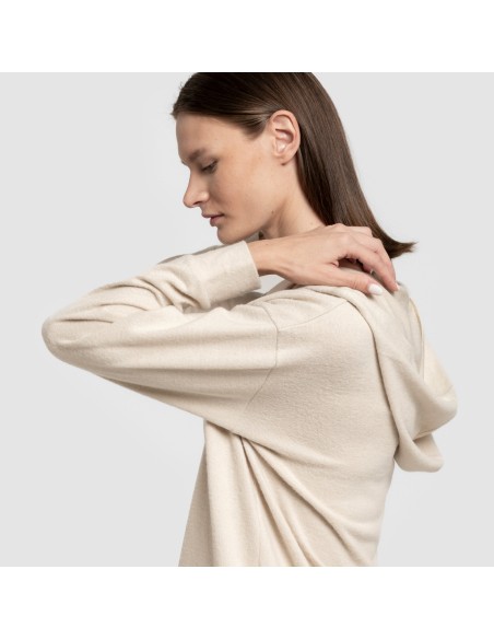 Sudadera capucha new angorina mujer