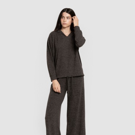 Sudadera capucha new angorina mujer