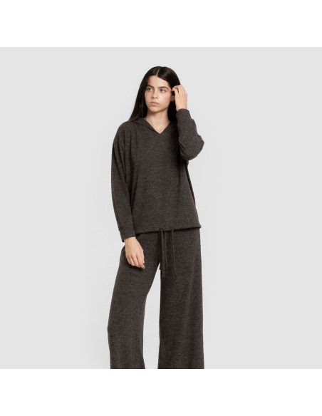 Sudadera capucha new angorina mujer