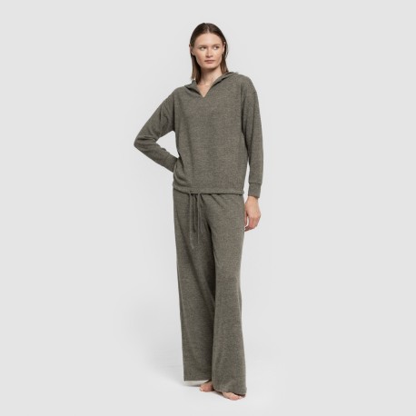 Sudadera capucha new angorina mujer