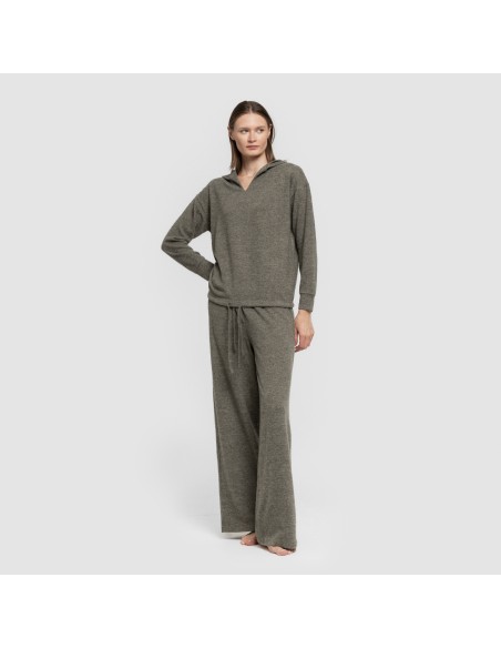 Sudadera capucha new angorina mujer