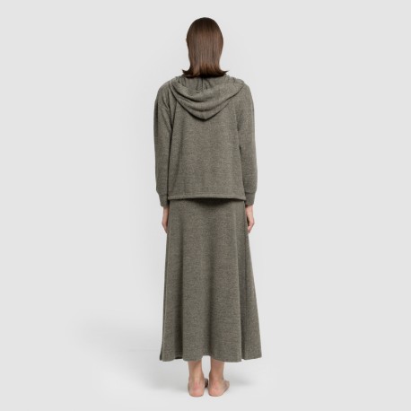 Falda midi evase new angorina