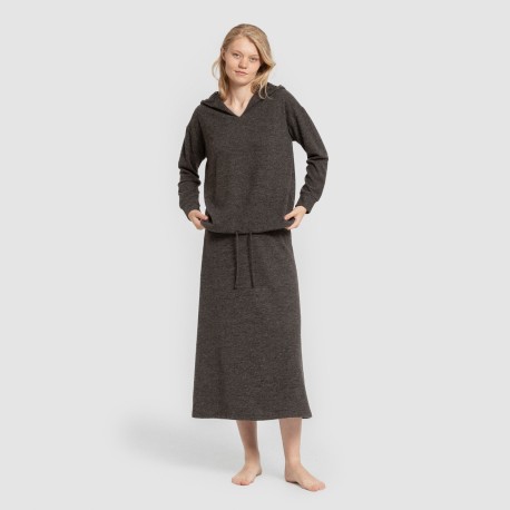 Falda midi evase new angorina