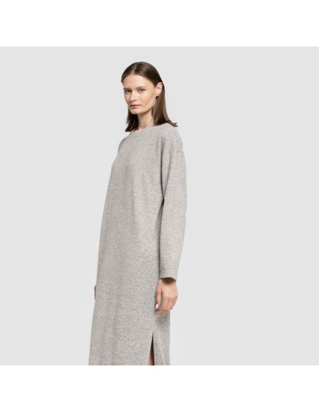 Vestido midi manga larga new angorina