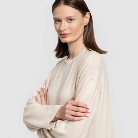 Vestido midi manga larga new angorina