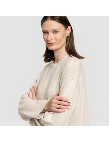 Vestido midi manga larga new angorina