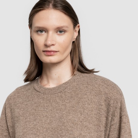 Vestido midi manga larga new angorina