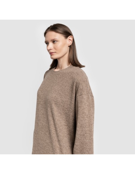 Vestido midi manga larga new angorina