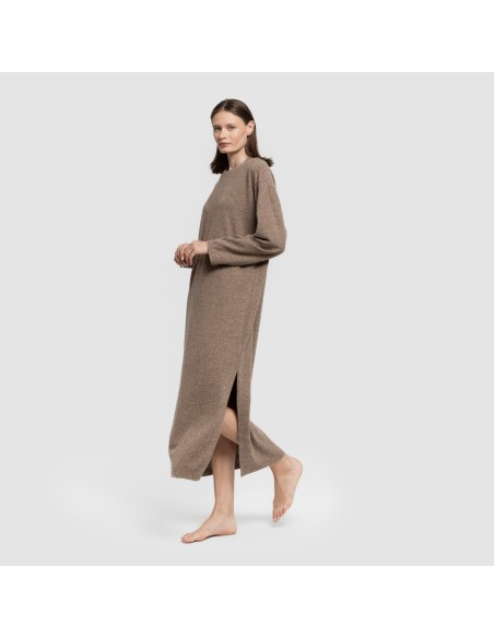 Vestido midi manga larga new angorina