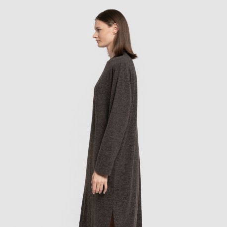 Vestido midi manga larga new angorina