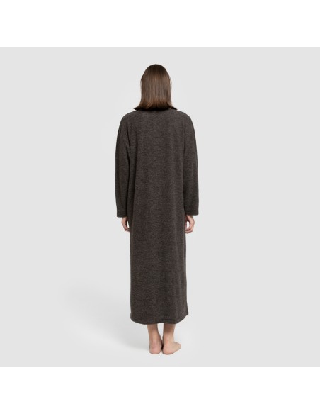 Vestido midi manga larga new angorina