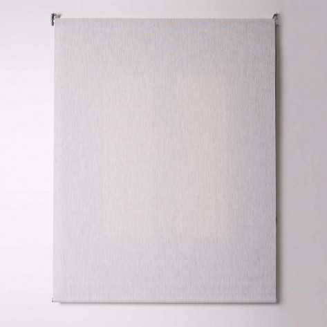 Estor enrollable Screen gris/beige y blanco con cadena