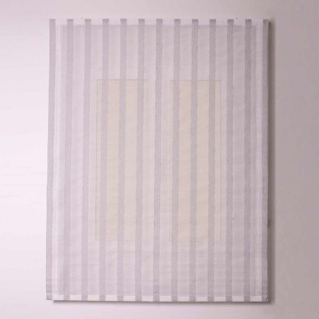 Estor paquetto Style37 blanco y gris con cadena