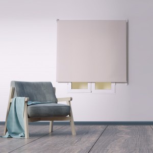 Estor enrollable Screen beige con cadena