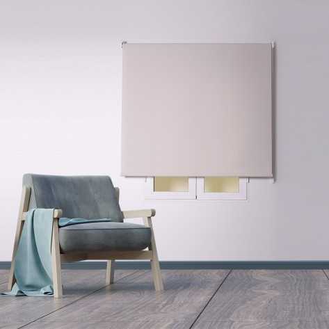 Estor enrollable Screen beige con cadena