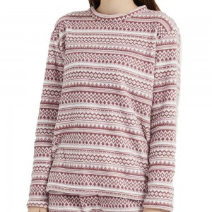 Pijama coral Loreto malva 2