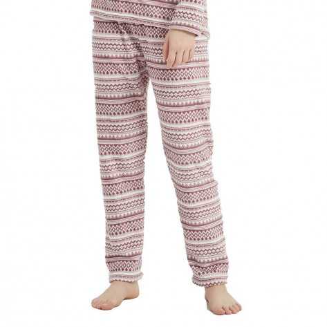 Pijama coral Loreto malva