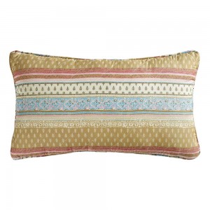 Cojín rectangular 30x50cm Carmela rosa - funda + relleno