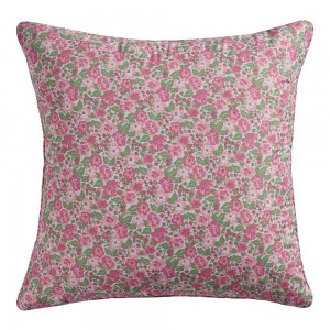 Cojín cuadrante Nadia rosa 55 x 55cm - funda + relleno 2