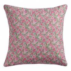 Cojín cuadrante Nadia rosa 55 x 55cm - funda + relleno