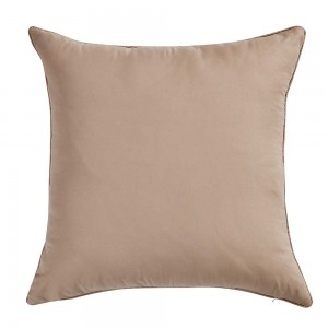 Cojín jacquard Chenilla Caro arena  55x55 - Funda + Relleno 2